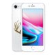 Coque iPhone 7/8/ iPhone SE 2020/ 2022 silicone transparente Cerf Moi Fort ultra resistant Protection housse Motif Ecriture Tendance Evetane
