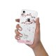 Coque iPhone 7/8/ iPhone SE 2020/ 2022 silicone transparente Chute De Fleurs ultra resistant Protection housse Motif Ecriture Tendance Evetane