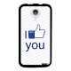 Coque facebook "I like you" pour Wiko Cink Five