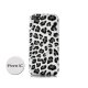Coque Ds styles Leopardo iPhone 5C, noir et blanc