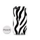 Coque Ds styles Zebra iPhone 5S, blanc