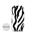 Coque Ds styles Zebra iPhone  5/5S, blanc
