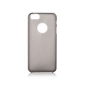 Coque silicone Xqisit FlexCase 5/5S noir transp.