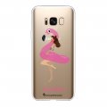 Coque Samsung Galaxy S8 360 intégrale transparente Flamingo Tendance La Coque Francaise.