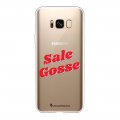 Coque Samsung Galaxy S8 360 intégrale transparente Sale Gosse Rouge Tendance La Coque Francaise.