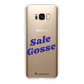 Coque Samsung Galaxy S8 360 intégrale transparente Sale Gosse bleu Tendance La Coque Francaise.