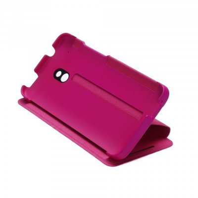 Etui Flip HTC One Mini Double Dip rose