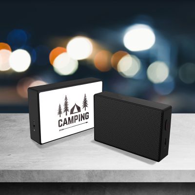 Enceinte bluetooth noire Camping Forever