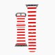 Bracelet Apple Watch en cuir 38-40mm Marinière Rouge La Coque Francaise