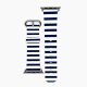Bracelet Apple Watch en cuir 38-40mm Marinière Bleue La Coque Francaise