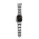 Bracelet Apple Watch en cuir 38-40mm Marinière Noire La Coque Francaise