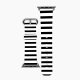 Bracelet Apple Watch en cuir 42-44mm Marinière Noire La Coque Francaise