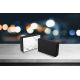 Enceinte bluetooth noire Marbre gris La Coque Francaise