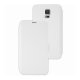 Mocca étui folio blanc avec support pour Samsung Galaxy S5 G900