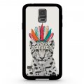 Coque leopard indien pour Samsung Galaxy S5 G900