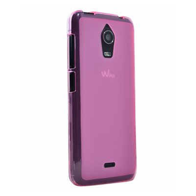 Mocca coque gel rose pour Wiko Wax