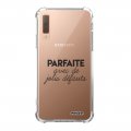 Coque Samsung Galaxy A7 2018 anti-choc souple angles renforcés transparente Parfaite Avec De Jolis Défauts Evetane
