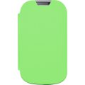 Etui coque vert made in France pour Samsung Galaxy Fame Lite S6790