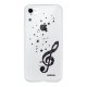 Coque iPhone 7/8/ iPhone SE 2020 360 intégrale transparente Note de Musique Tendance Evetane.