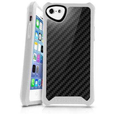 ITSKINS ATOM SHEEN CARBON BLANC APPLE IPHONE 5C