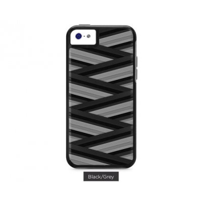 XDORIA COQUE PROTECTION RAPT NOIRE ET GRISE APPLE IPHONE 5C