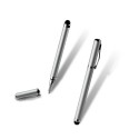 STYLET ARGENTE AVEC EMBOUT POUR ECRAN CAPACITIFS FONCTION STYLO