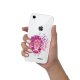 Coque iPhone 7/8/ iPhone SE 2020/ 2022 silicone transparente Lion géométrique rose ultra resistant Protection housse Motif Ecriture Tendance Evetane