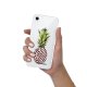 Coque iPhone 7/8/ iPhone SE 2020/ 2022 silicone transparente Ananas Pois ultra resistant Protection housse Motif Ecriture Tendance Evetane