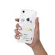 Coque iPhone 7/8/ iPhone SE 2020/ 2022 silicone transparente Perruches ultra resistant Protection housse Motif Ecriture Tendance Evetane
