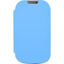 Etui coque bleu made in France pour Samsung Galaxy Fame Lite S6790