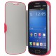  Etui coque folio rose pour Samsung Galaxy Trend Lite S7390