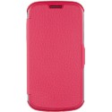 Etui coque folio rose pour Samsung Galaxy Trend Lite S7390