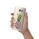 Coque Samsung Galaxy S7 silicone transparente Ananas Pois ultra resistant Protection housse Motif Ecriture Tendance Evetane