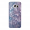 Coque Samsung Galaxy S7 silicone transparente Lune Attrape Rêve ultra resistant Protection housse Motif Ecriture Tendance Evetane