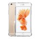 Coque iPhone 6/6S anti-choc souple angles renforcés transparente Pissenlit blanc Evetane