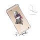 Coque iPhone 6/6S anti-choc souple angles renforcés transparente Tête de mort couronn Evetane