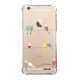 Coque iPhone 6/6S anti-choc souple angles renforcés transparente Perruches Evetane