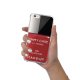 Coque iPhone 6/6S anti-choc souple angles renforcés transparente Vernis Rouge Evetane