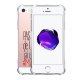 Coque iPhone 5/5S/SE anti-choc souple angles renforcés transparente Licorne super maman Evetane