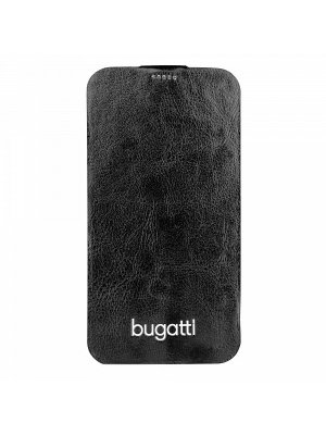 Etui Flip bugatti Geneva Samsung Galaxy S5 noir