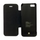 Etui batterie à rabat 2800 mAh noire pour iPhone 5 / 5S