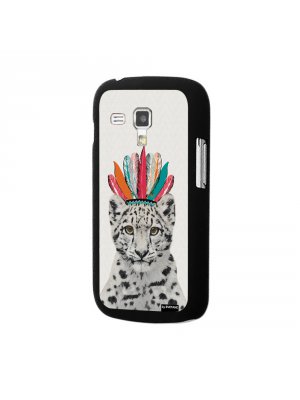 Coque léopard indien pour Samsung Galaxy Trend S7560 / S Duos S7562