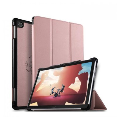 Etui Huawei MediaPad T5 10.1 pouces Pissenlit Ecriture Motif Tendance