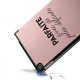 Etui Huawei MediaPad T5 10.1 pouces Parfaite Avec De Jolis Défauts Ecriture Motif Tendance