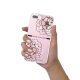 Coque iPhone 7 Plus/ 8 Plus 360 intégrale transparente Rose Pivoine Tendance La Coque Francaise.