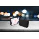 Enceinte bluetooth noire Flamant Tropical Evetane