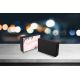 Enceinte bluetooth noire Marbre Fleurs Evetane