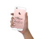Coque iPhone 5/5S/SE silicone transparente Chieuse et Amoureuse ultra resistant Protection housse Motif Ecriture Tendance La Coque Francaise