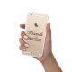 Coque iPhone 6/6S silicone transparente Bavarde et impatiente ultra resistant Protection housse Motif Ecriture Tendance La Coque Francaise
