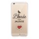 Coque iPhone 6/6S silicone transparente Blonde mais jalouse ultra resistant Protection housse Motif Ecriture Tendance La Coque Francaise